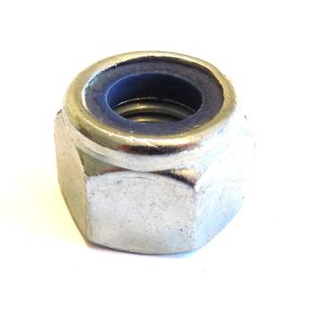 Sechskantmutter m. Klemmteil DIN 982 - M 12 - 8 - ZN