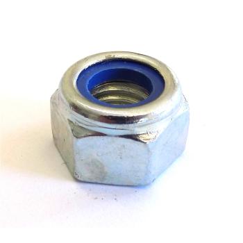 Sechskantmutter m. Klemmteil DIN 982 - M 10 - 8 - ZN
