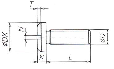 Preview: Flachkopfschraube DIN 85