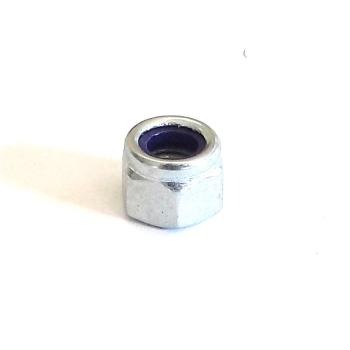 Hexagon nut with clamping part DIN 985 - M 5 - 8 - ZN