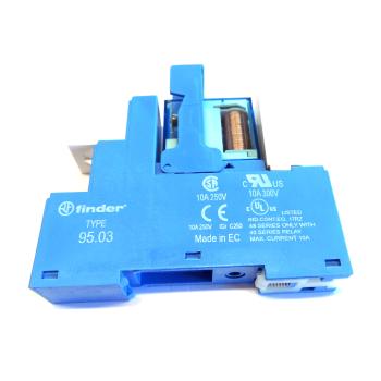 Preview: Koppel-Relais Finder, 1 Wechsler, 10A 24V DC