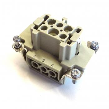 Buchseneinsatz 6E-BU-S