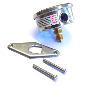 Preview: Druckmessgerät NG 63, 0…160 bar, Kl. 1.6