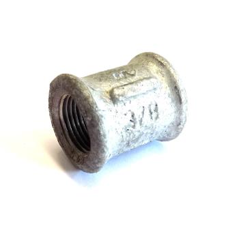 Muffe 3/8" Temperguss, verzinkt