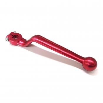 Switch lever SW 9, cranked, red