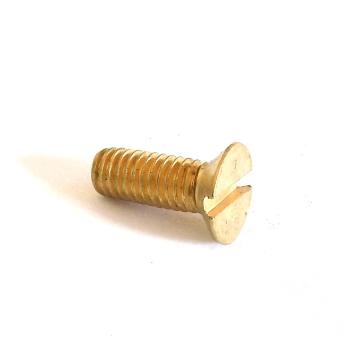 Countersunk screw with slot DIN 963 - M 6 x 16 - Ms