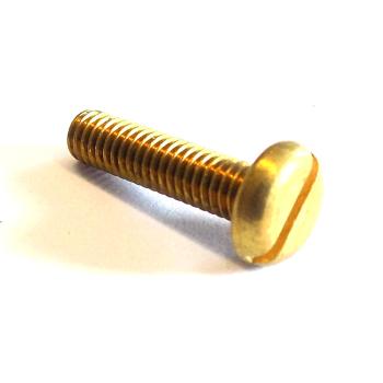 Flachkopfschraube DIN 85 - M 4 x 16 - Ms