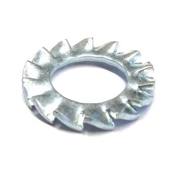 Serrated lock washer DIN 6798 - 8 - A - ZN