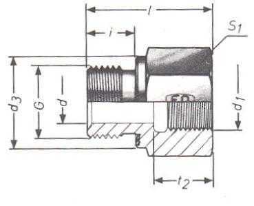 Preview: Reduzierstutzen mit Innengewinde RI