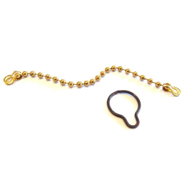 Kugelkette mit Ringklammer