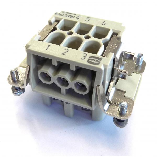 Buchseneinsatz 6E-BU-S