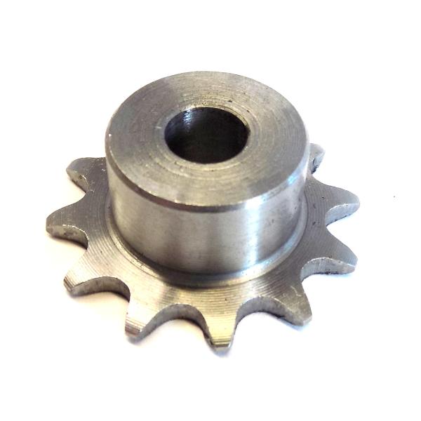 Kettenrad ISO 08B-1 – 11 Zähne, Bohrung 19 Mm H7, Nut Nach DIN 6885, Inkl. 2 Stellschrauben