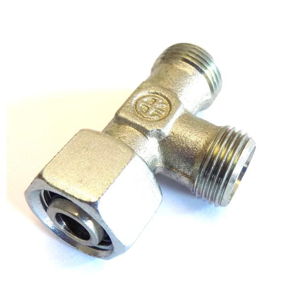 Einstellbarer L-Anschlussstutzen EVL 12-PL