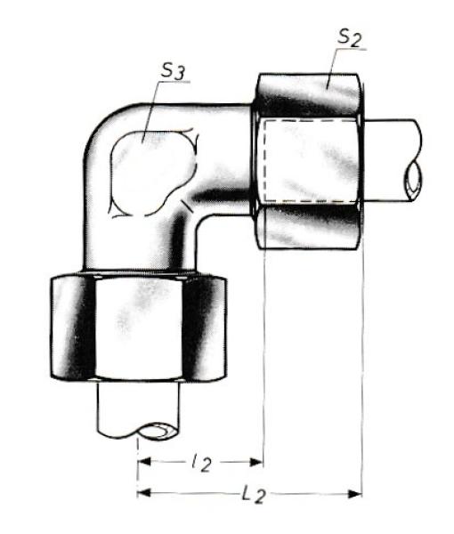 Winkelverschraubung W
